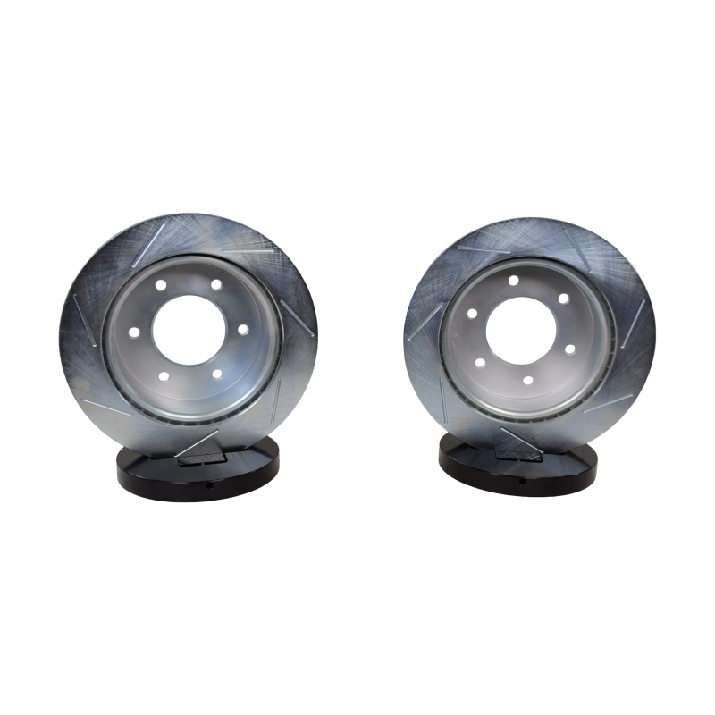 Ford Bronco Brake Rotors (2) - Rear - Baer Brakes - Claw Performance Rear Slot/Zinc - `21-`25